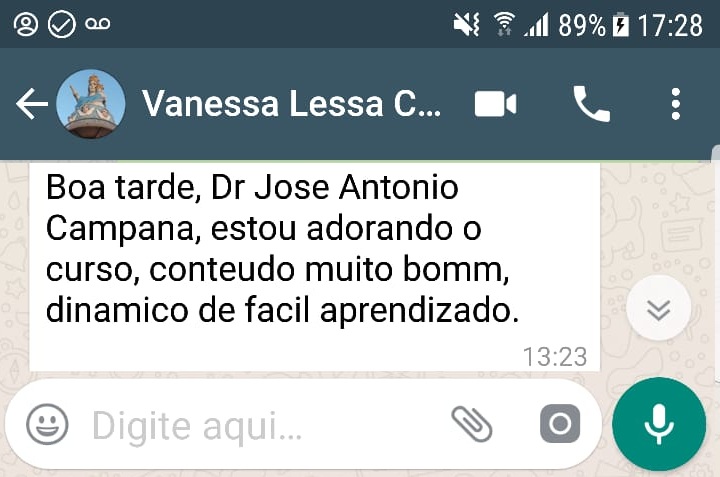 Depoimento de aluno 5